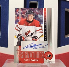 Cody Eakin 2013-14 - Team Canada Autograph O-Pee-Chee